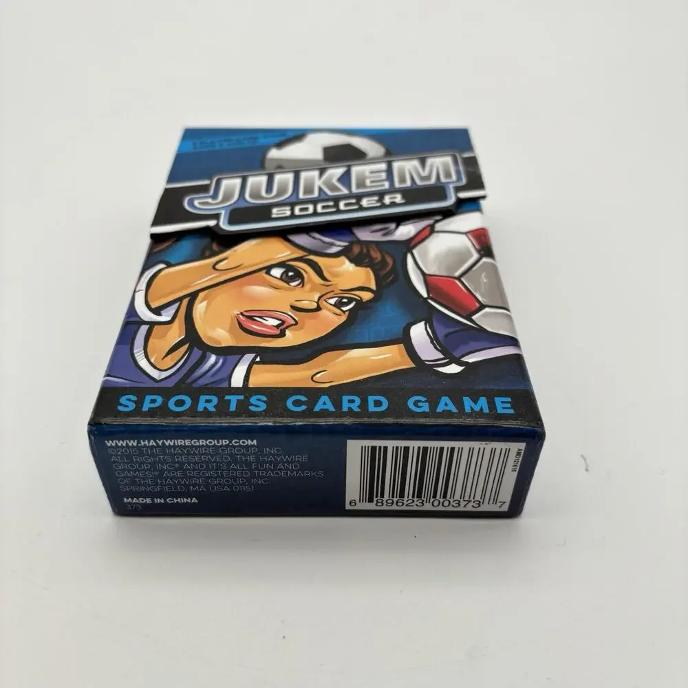 JUKEM Soccer Sports Card Game Haywire Group Complete. Very Good Condition.